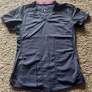Med couture grey scrub top shirt